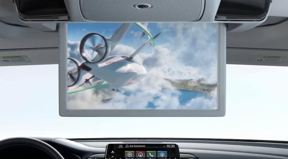 Infotainment screen in a 2026 Honda Odyssey.