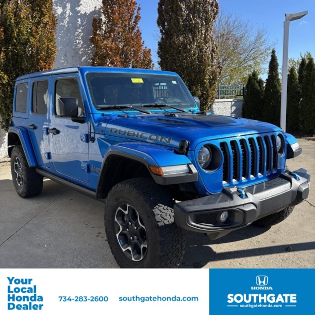 Used 2023 Jeep Wrangler Rubicon 4xe SUV