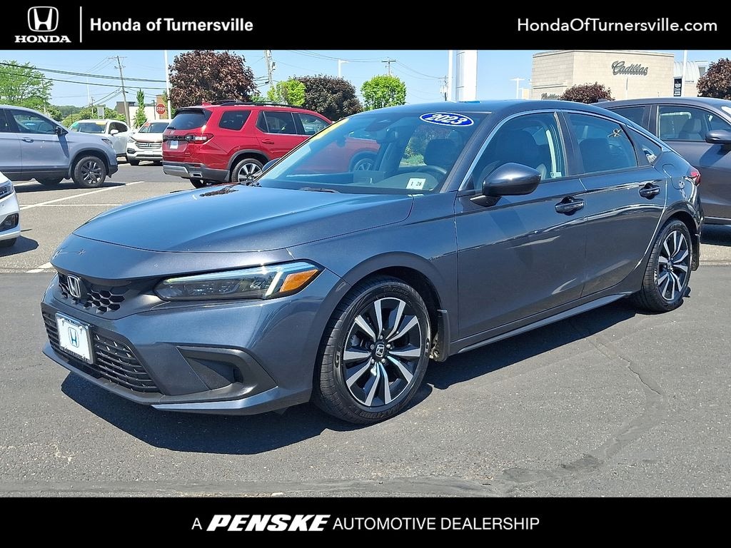 Certified 2023 Honda Civic EX-L w/BSI Hatchback