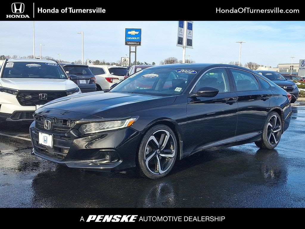 Certified 2022 Honda Accord Sport SE 1.5T Sedan