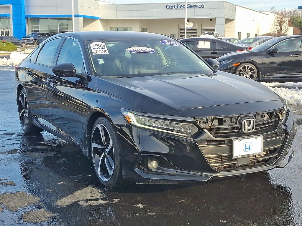 Certified 2022 Honda Accord Sport SE 1.5T Sedan