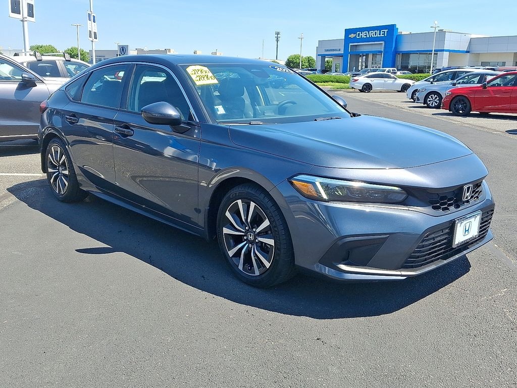Certified 2023 Honda Civic EX-L w/BSI Hatchback