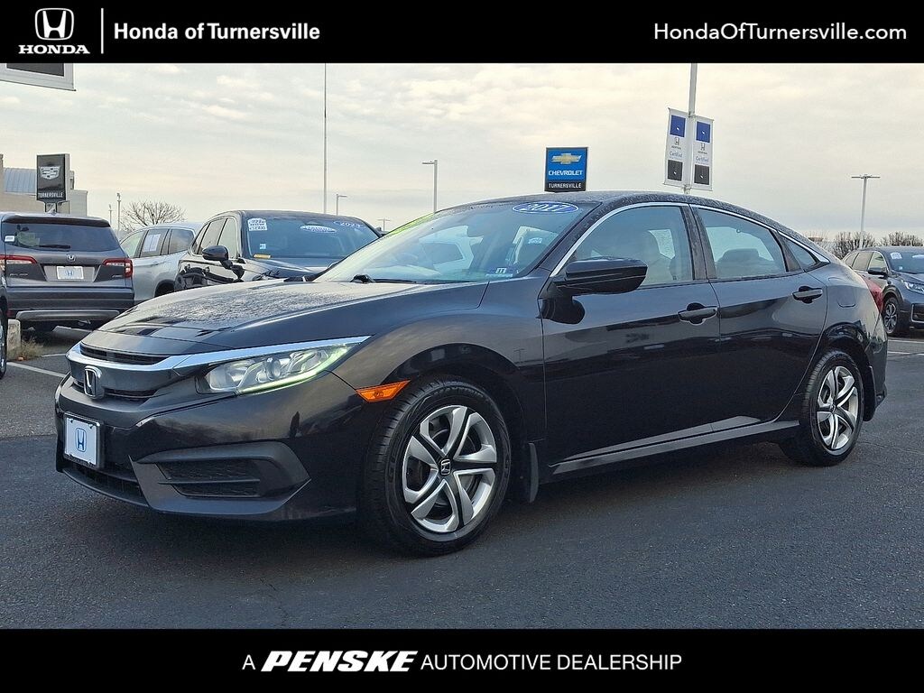 Used 2017 Honda Civic LX Sedan