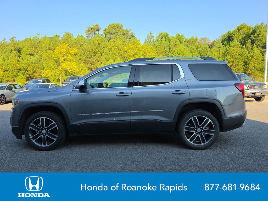 Used 2021 GMC Acadia SLT with VIN 1GKKNML48MZ211601 for sale in Roanoke Rapids, NC
