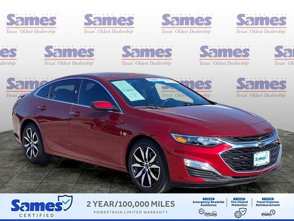 Used 2023 Chevrolet Malibu RS with VIN 1G1ZG5ST0PF152240 for sale in Laredo, TX