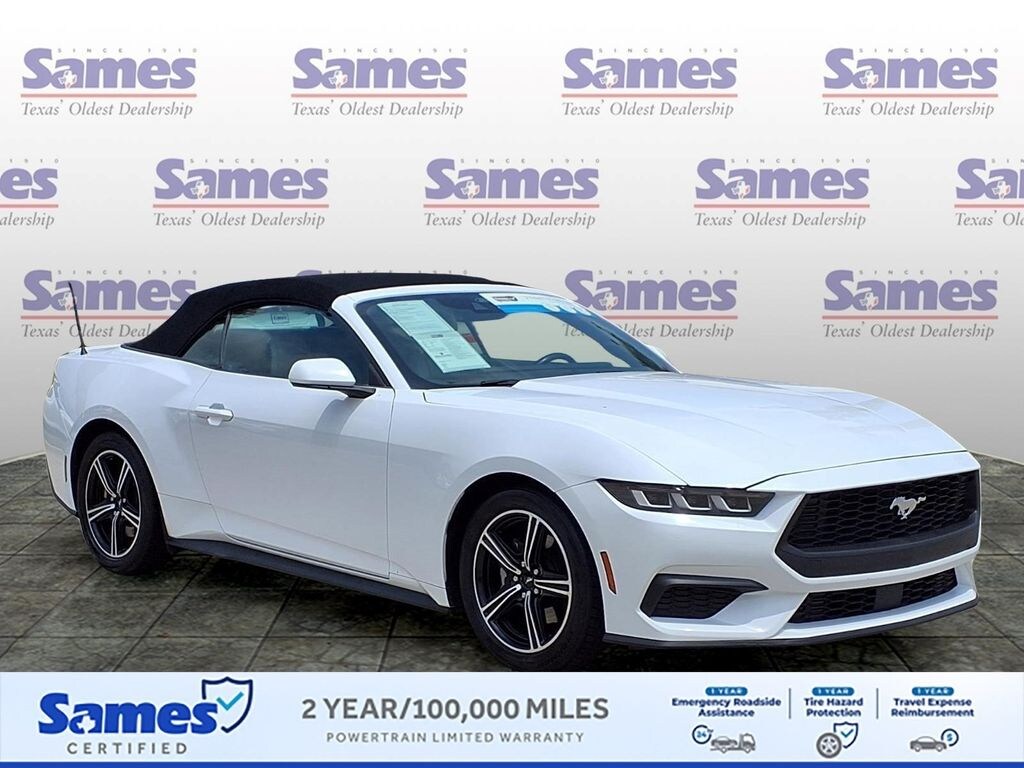 Certified 2024 Ford Mustang Convertible
