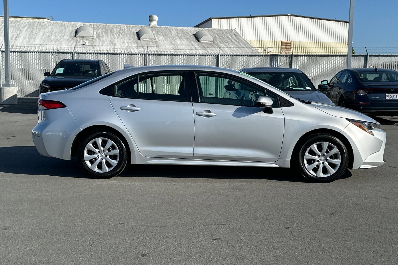Used 2021 Toyota Corolla LE with VIN 5YFEPMAE0MP183849 for sale in San Carlos, CA