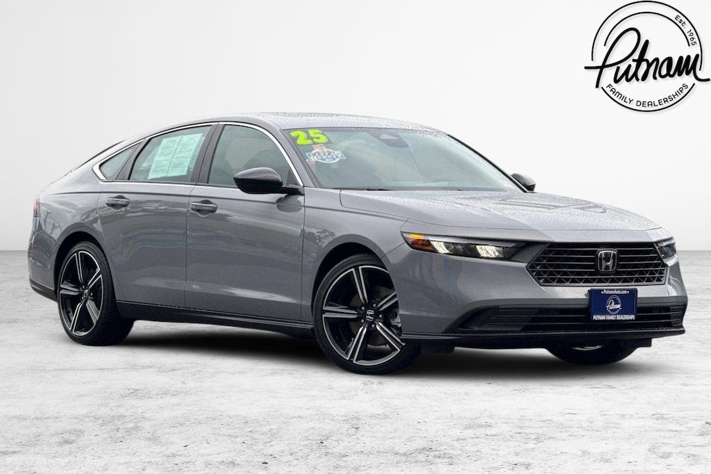 Certified 2025 Honda Accord Hybrid Sport Sedan
