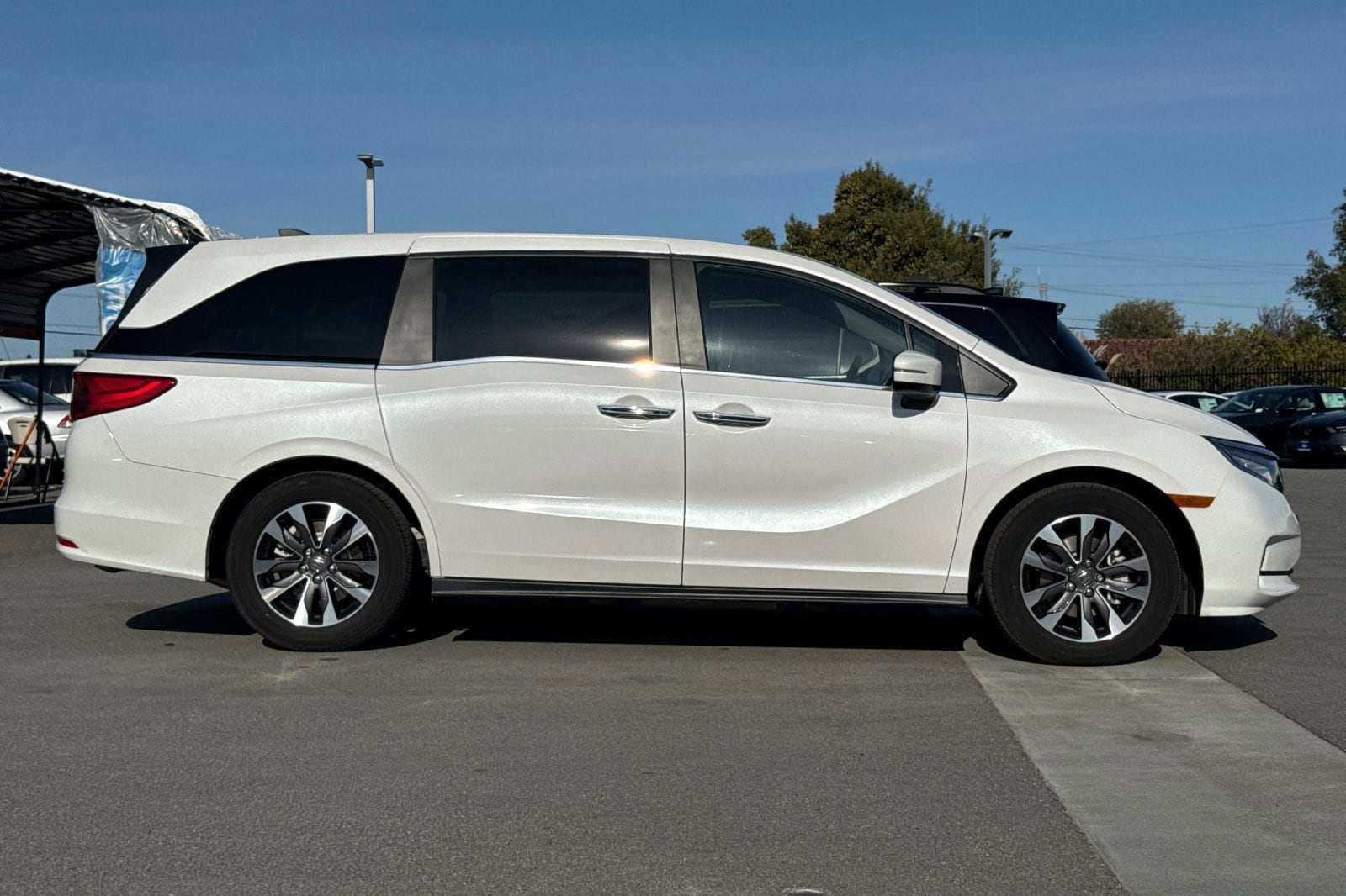 Used 2024 Honda Odyssey EX-L with VIN 5FNRL6H68RB076011 for sale in San Carlos, CA