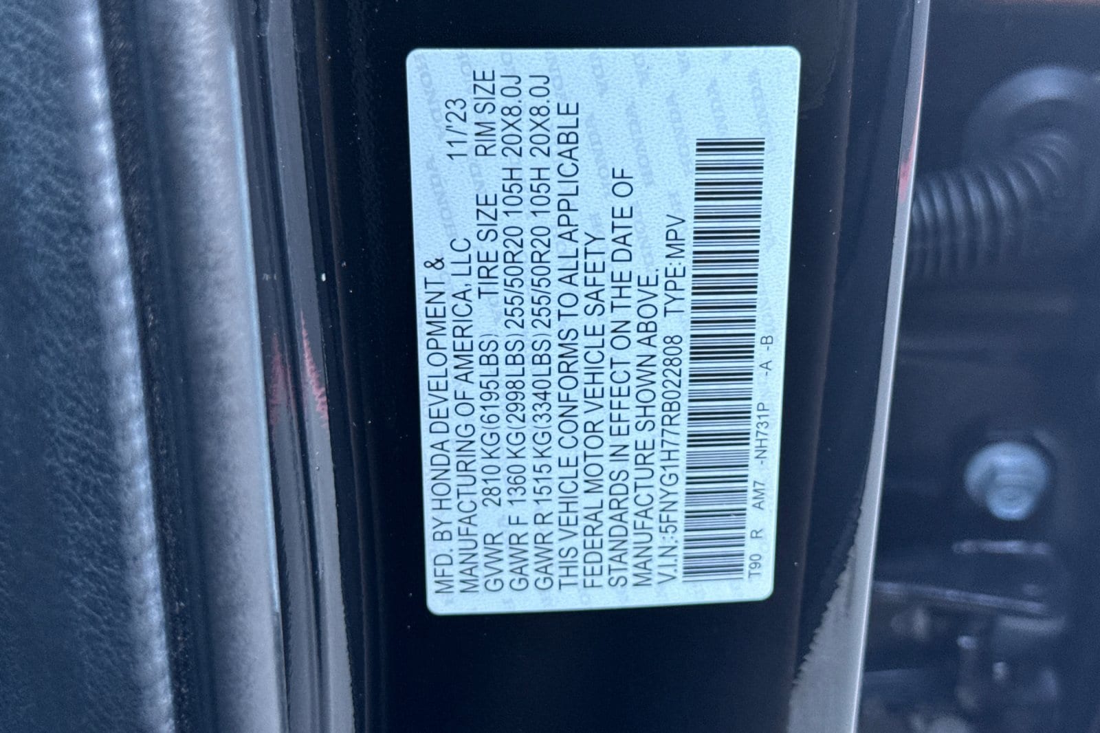 2024 Honda Pilot Touring - Photo 35