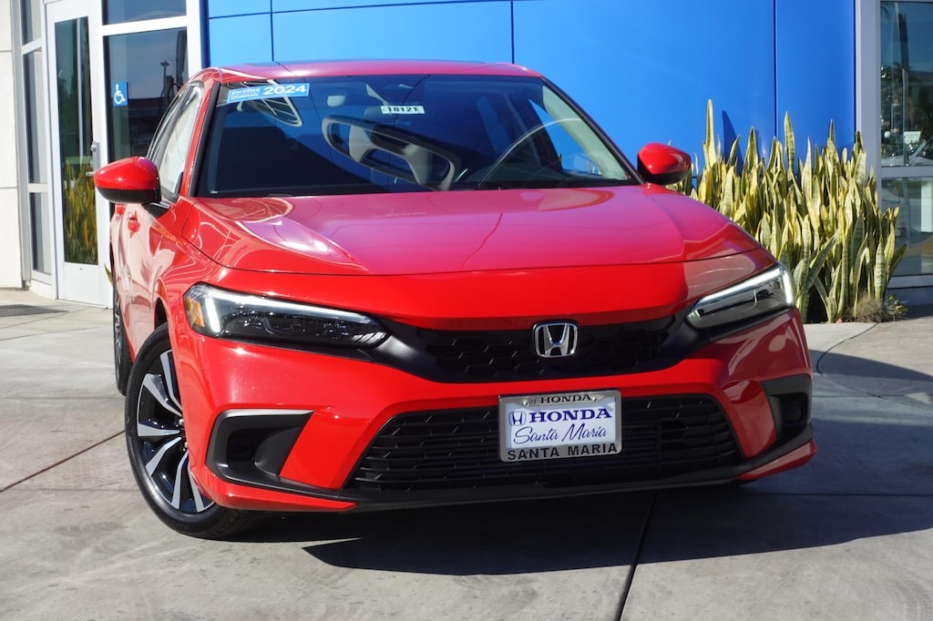 Certified 2024 Honda Civic EX-L Hatchback