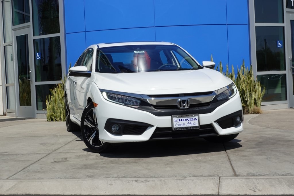 Certified 2018 Honda Civic Touring with VIN JHMFC1F95JX029126 for sale in Santa Maria, CA