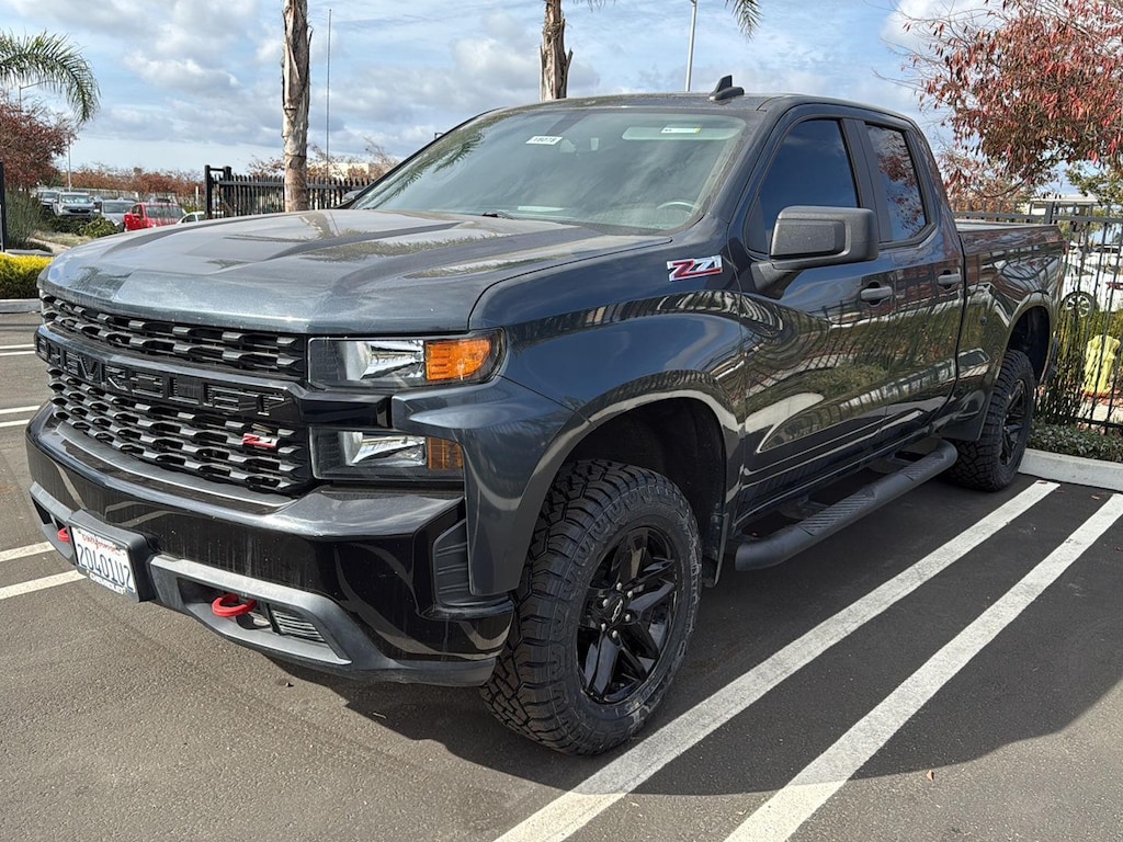 Used 2019 Chevrolet Silverado 1500 Silverado Custom Trail Boss Truck Double Cab