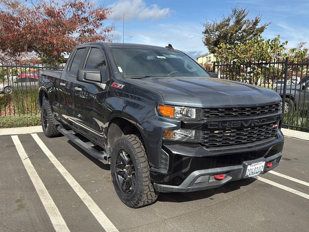 Used 2019 Chevrolet Silverado 1500 Silverado Custom Trail Boss Truck Double Cab