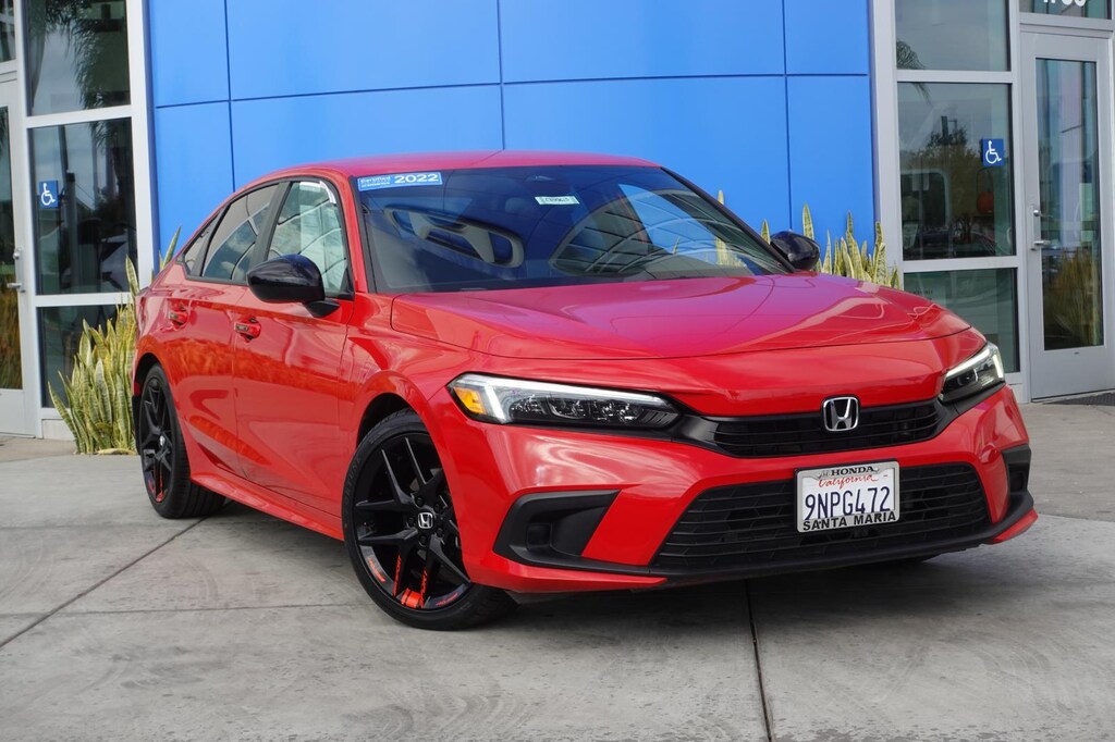 Certified 2022 Honda Civic Sport Sedan