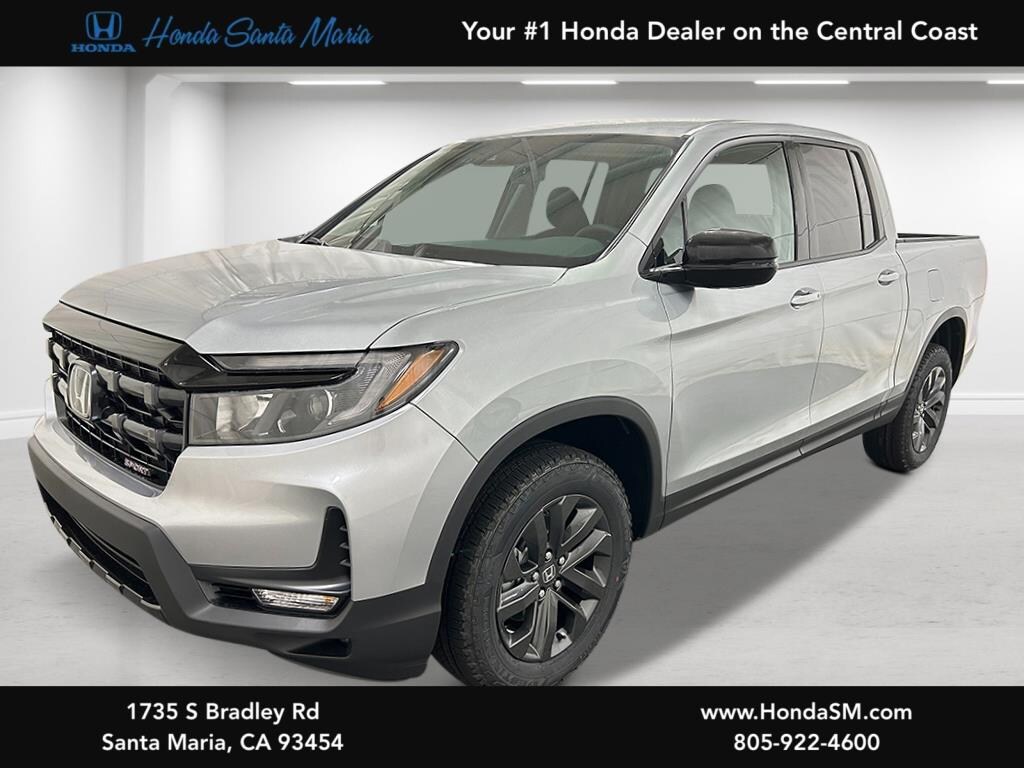 New 2025 Honda Ridgeline Sport Truck Crew Cab