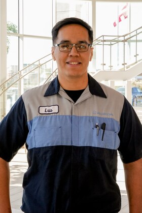 Staff member Luis Diaz from 4b6da4d1af65