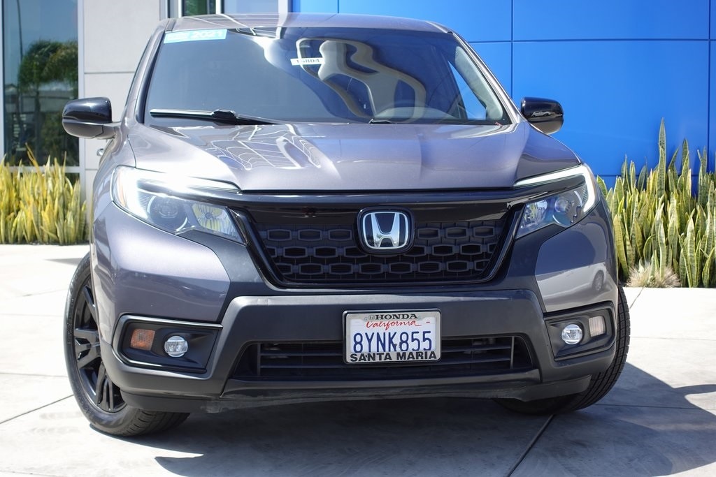 Certified 2021 Honda Passport Sport with VIN 5FNYF7H23MB002073 for sale in Santa Maria, CA