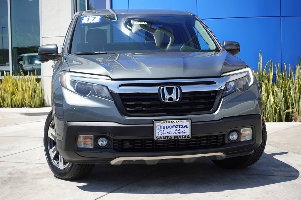 Certified 2017 Honda Ridgeline RTL-T with VIN 5FPYK3F61HB011359 for sale in Santa Maria, CA