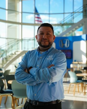 Staff member Gilbert Garibay from fcd136b01cdd