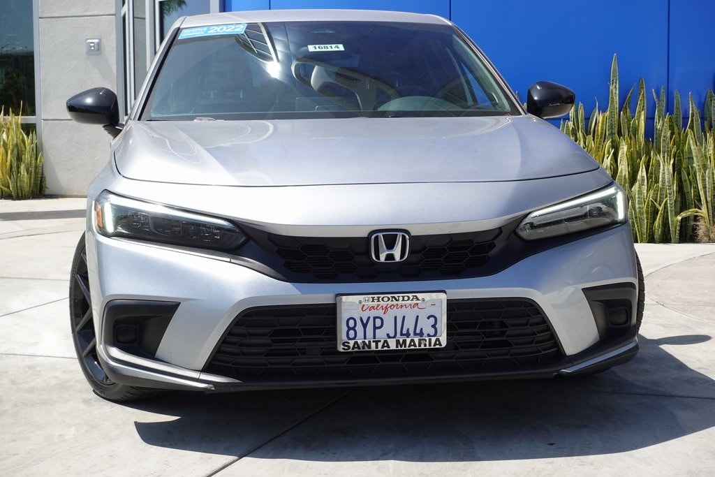 Certified 2022 Honda Civic Hatchback Sport with VIN 19XFL2H88NE000317 for sale in Santa Maria, CA