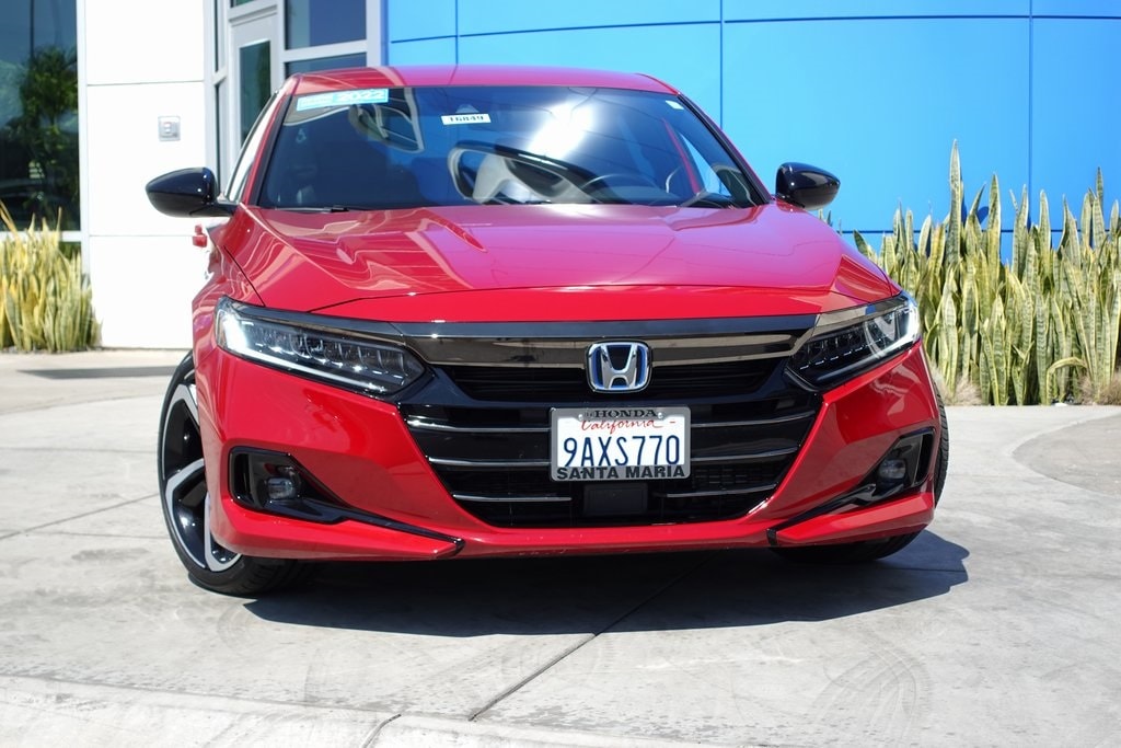 Certified 2022 Honda Accord Hybrid Sport with VIN 1HGCV3F26NA018918 for sale in Santa Maria, CA