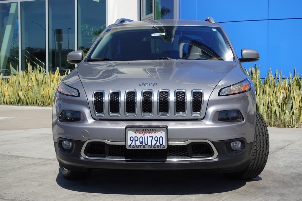 Used 2015 Jeep Cherokee Limited with VIN 1C4PJLDB8FW580354 for sale in Santa Maria, CA