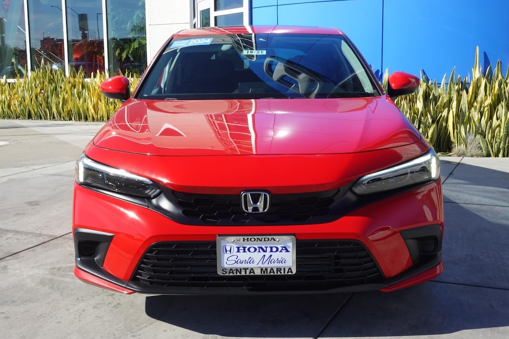 Certified 2024 Honda Civic EX-L Hatchback