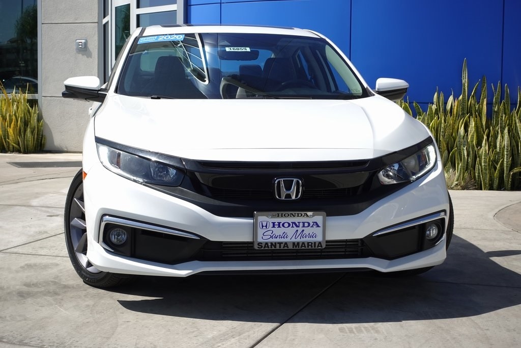 Certified 2020 Honda Civic EX-L with VIN 19XFC1F71LE206712 for sale in Santa Maria, CA