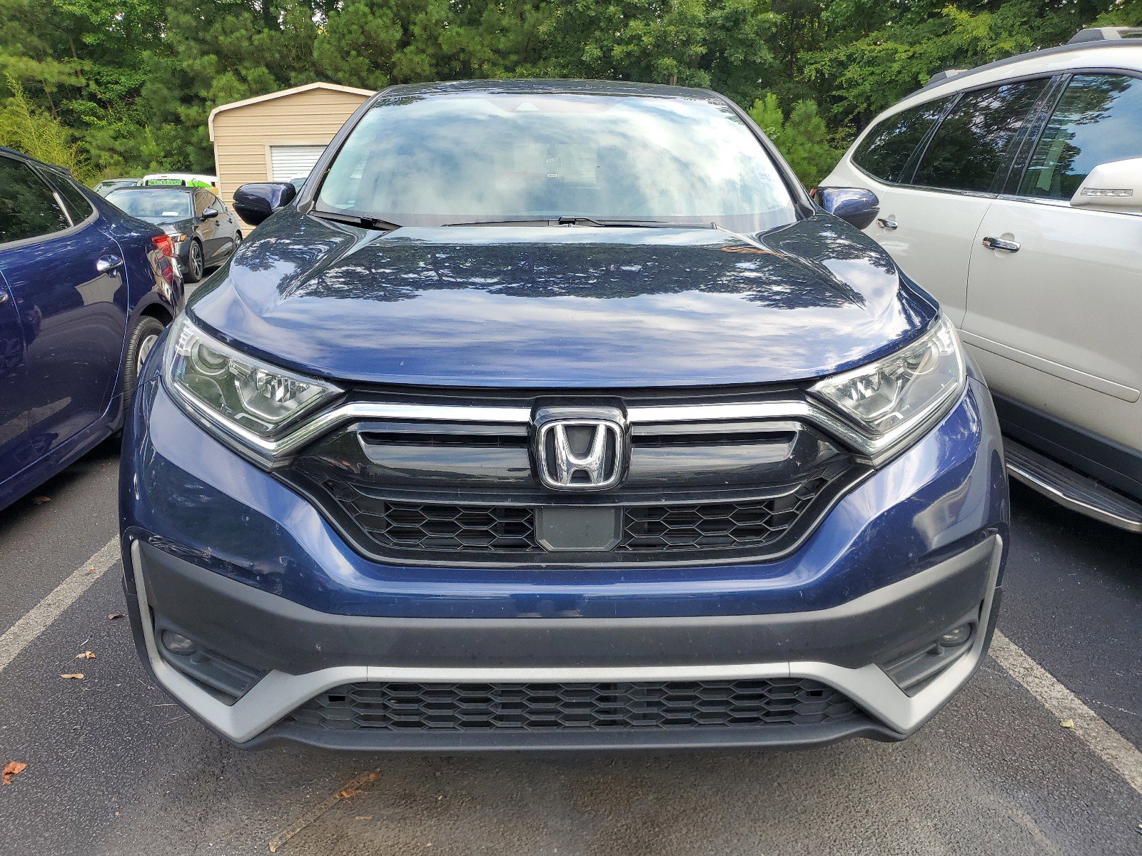 Used 2022 Honda CR-V EX with VIN 2HKRW2H57NH615074 for sale in Morrow, GA