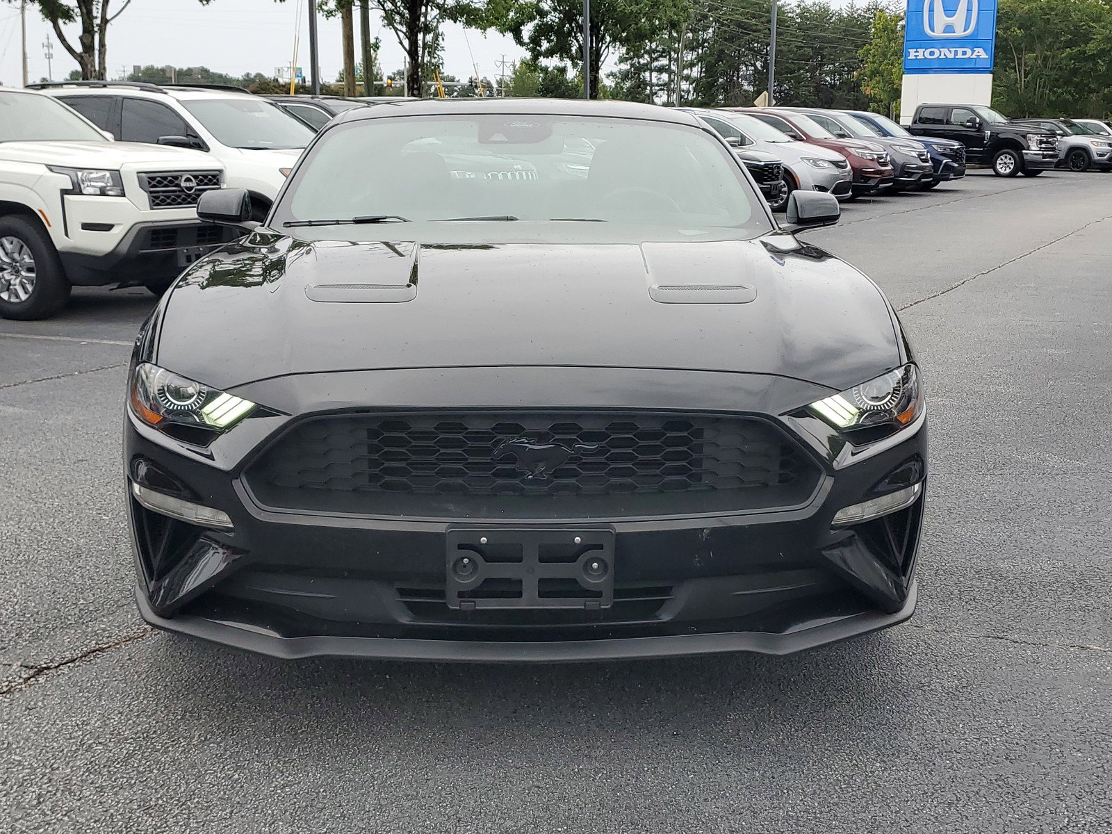 Used 2021 Ford Mustang EcoBoost with VIN 1FA6P8TH1M5154849 for sale in Morrow, GA