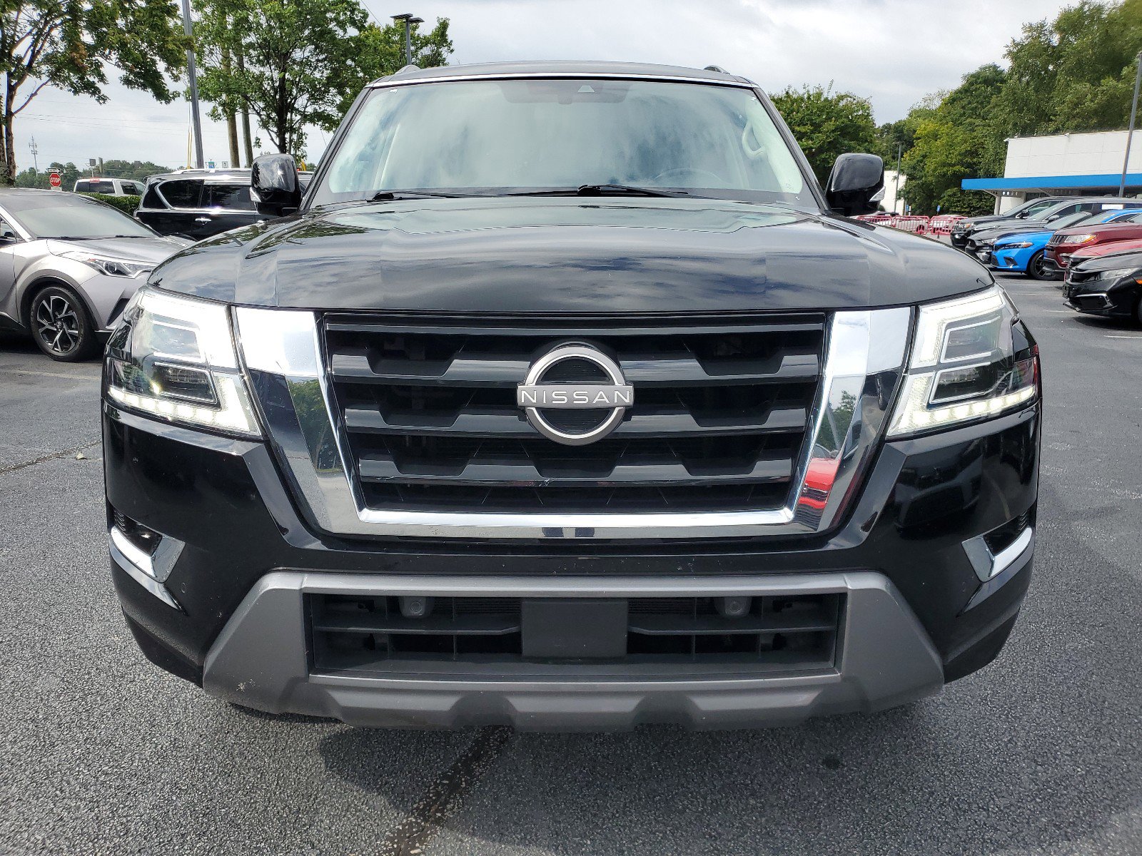 Used 2022 Nissan Armada SV with VIN JN8AY2AD8N9676469 for sale in Morrow, GA