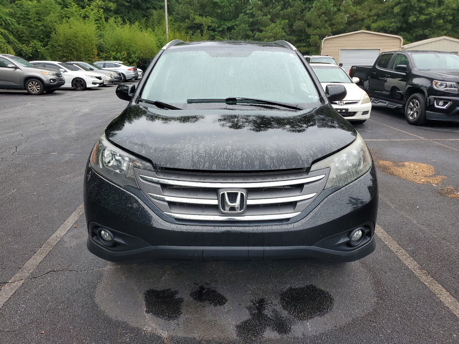 Used 2012 Honda CR-V EX-L with VIN JHLRM3H70CC004327 for sale in Morrow, GA