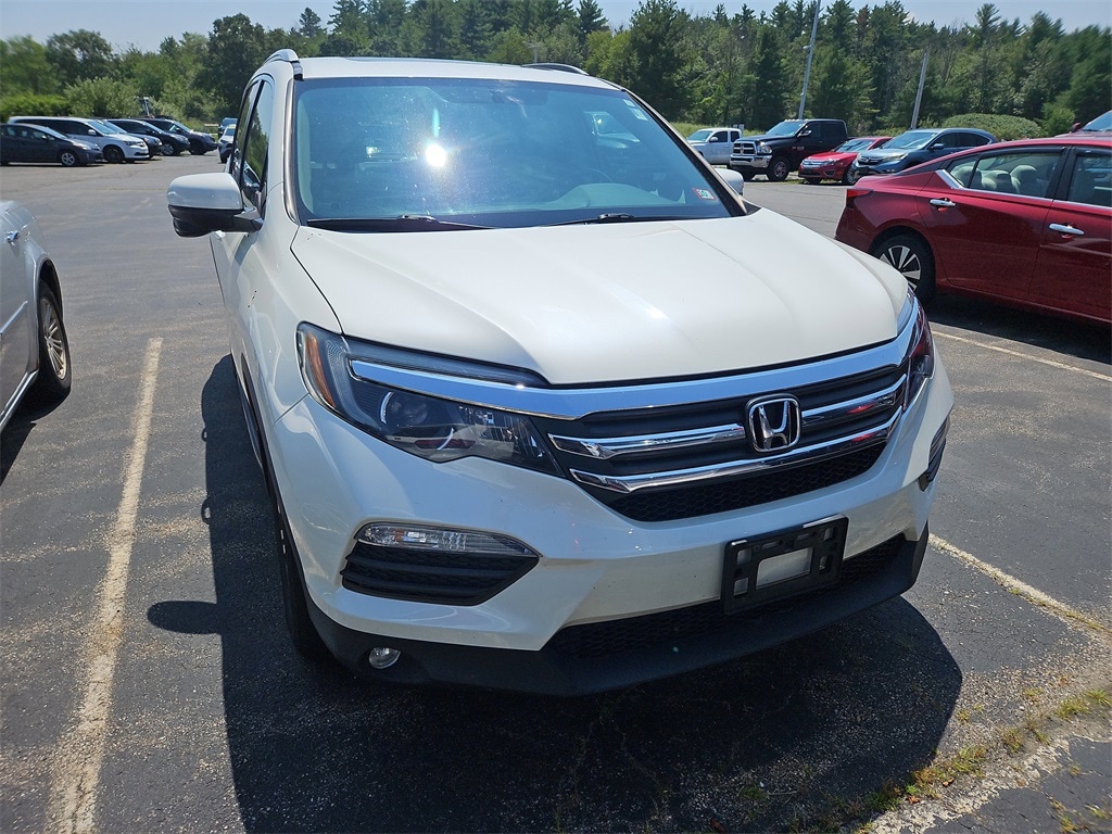 Used 2016 Honda Pilot EX-L with VIN 5FNYF6H56GB046979 for sale in Stratham, NH