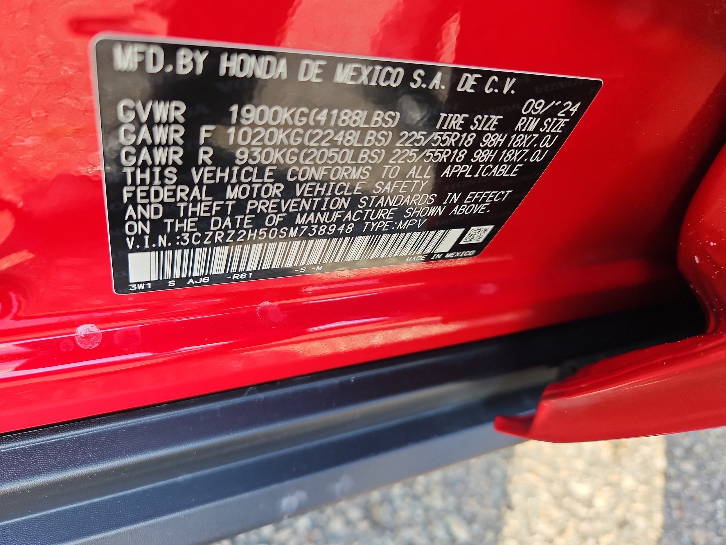 2025 Honda HR-V Sport - Photo 7