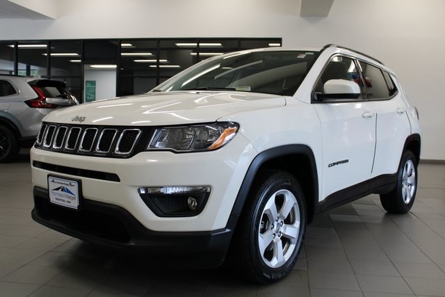 Used 2020 Jeep Compass Latitude with VIN 3C4NJDBBXLT125443 for sale in Newton, MA