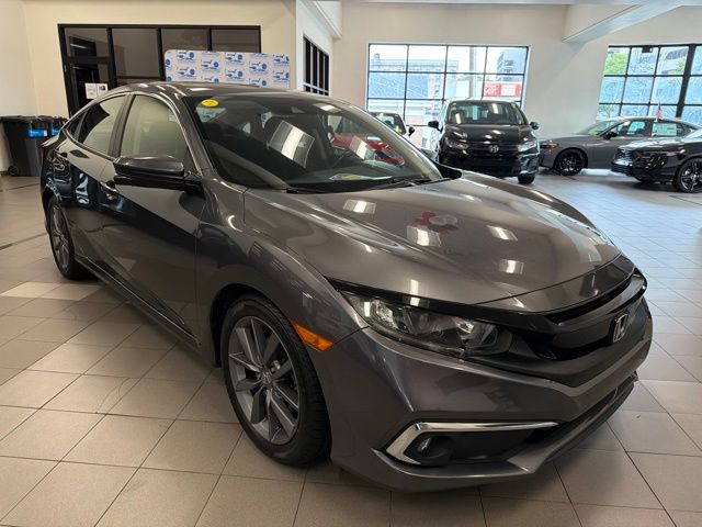 Used 2019 Honda Civic EX with VIN JHMFC1F34KX006126 for sale in Newton, MA