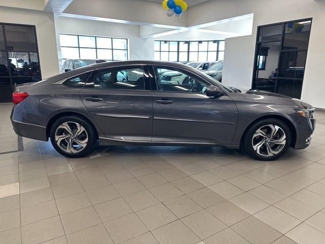 Used 2018 Honda Accord EX-L with VIN 1HGCV2F55JA017077 for sale in Newton, MA