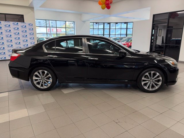 Used 2015 Honda Accord Sport with VIN 1HGCR2F54FA180184 for sale in Newton, MA