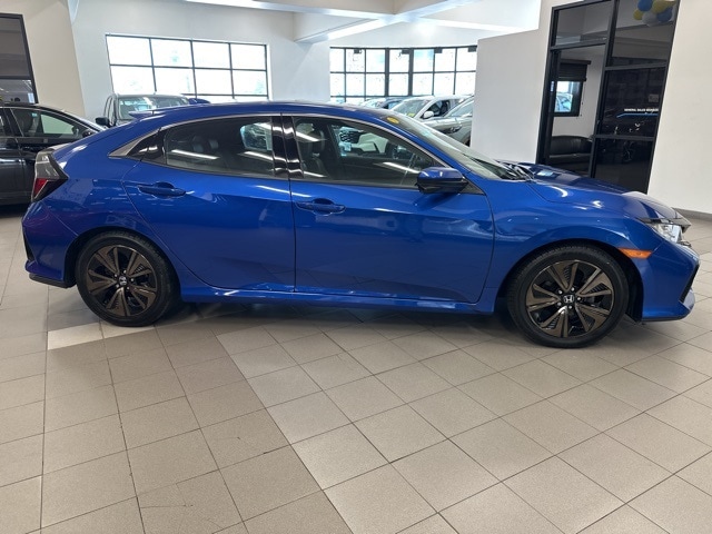 Used 2018 Honda Civic Hatchback EX-L with VIN SHHFK7H87JU412134 for sale in Newton, MA