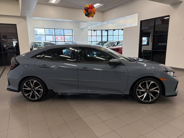Used 2017 Honda Civic Hatchback Sport Touring with VIN SHHFK7H95HU421661 for sale in Newton, MA