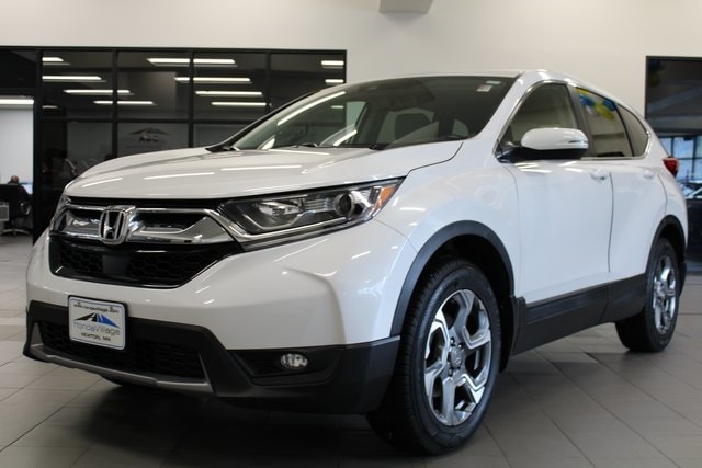 Used 2019 Honda CR-V EX-L with VIN 5J6RW2H80KA001152 for sale in Newton, MA