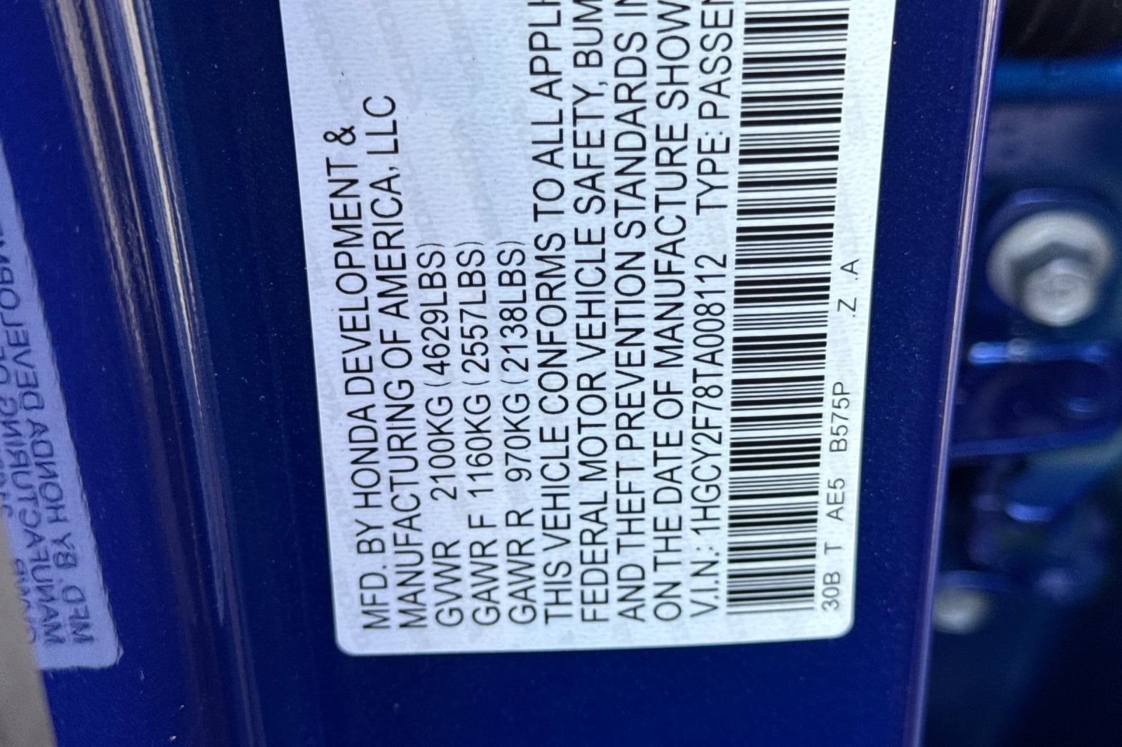 2026 Honda Accord Hybrid Sport-L - Photo 23