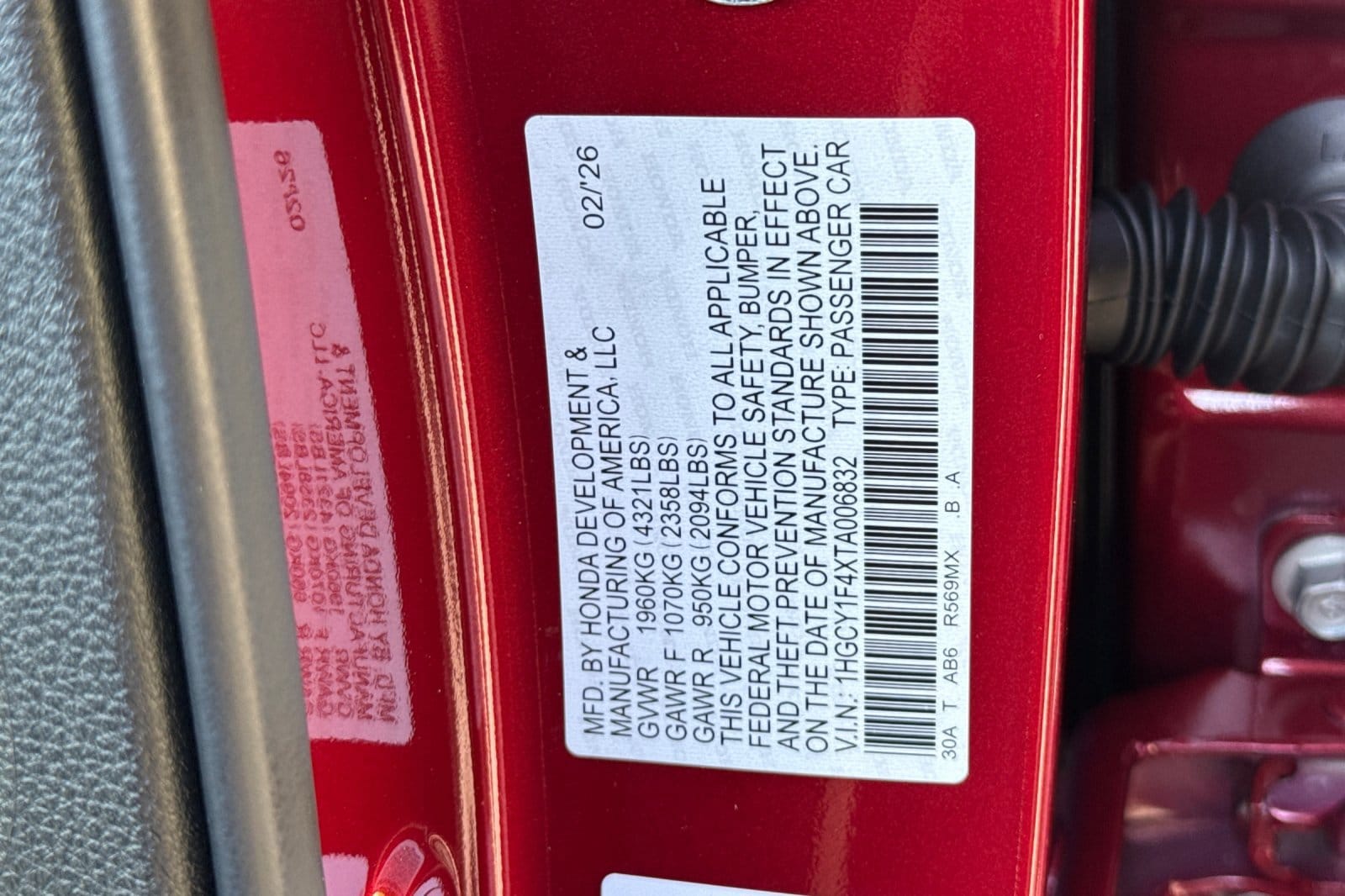 2026 Honda Accord SE - Photo 23
