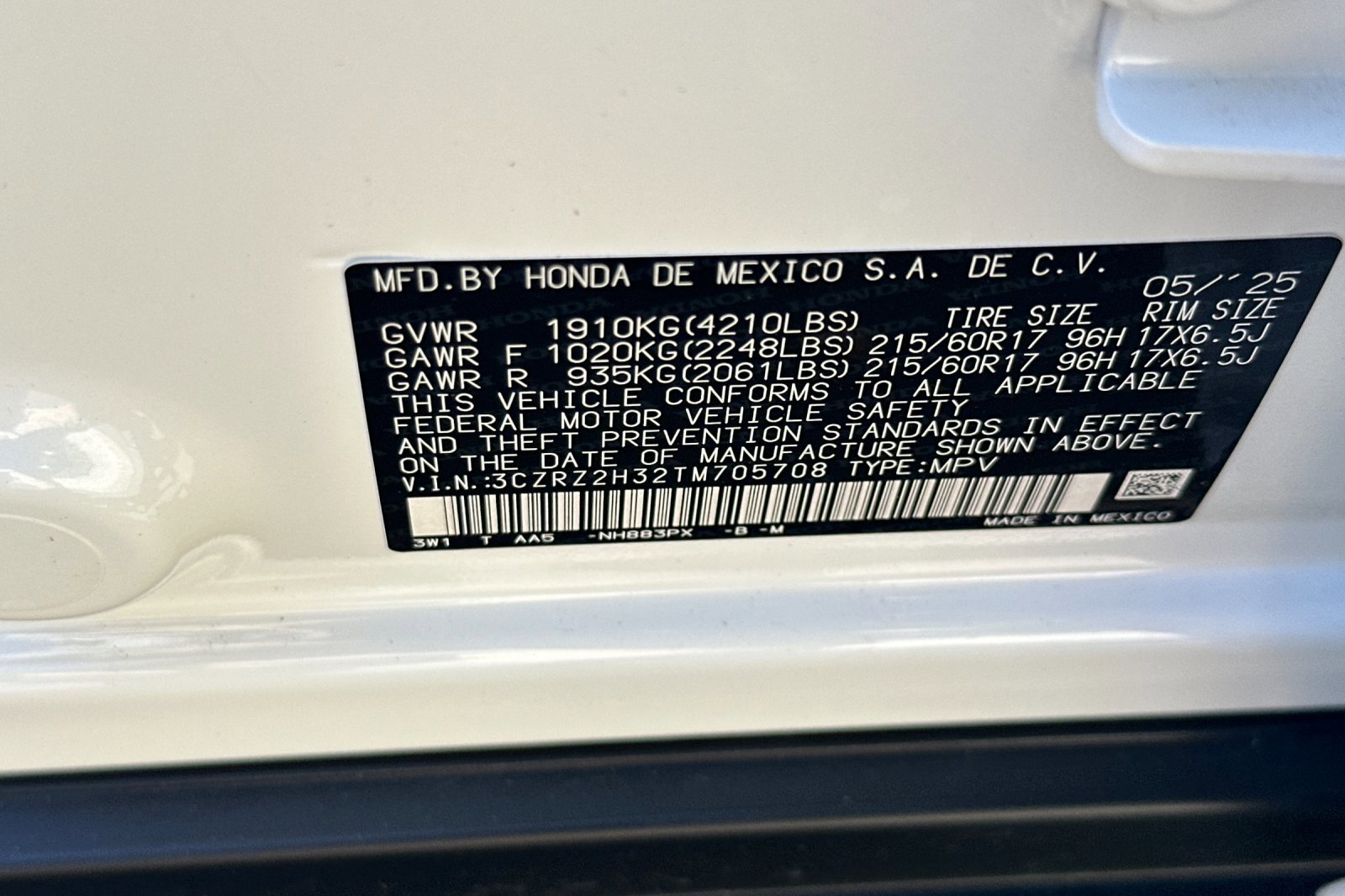 2026 Honda HR-V LX - Photo 22