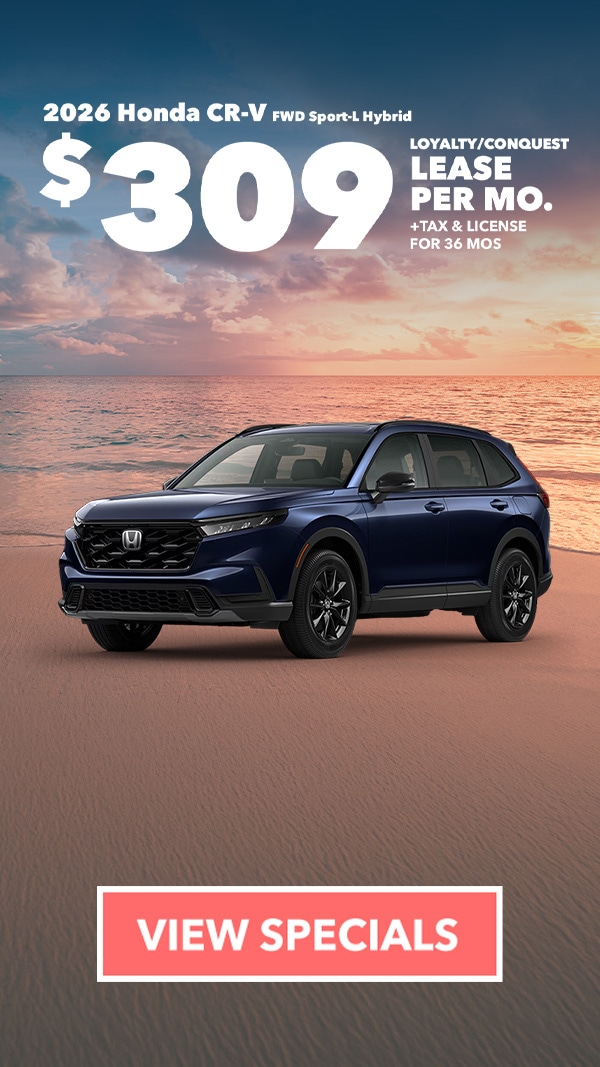 Buy a Honda Civic, Honda Accord, Honda CR-V, Honda HR-V or Honda