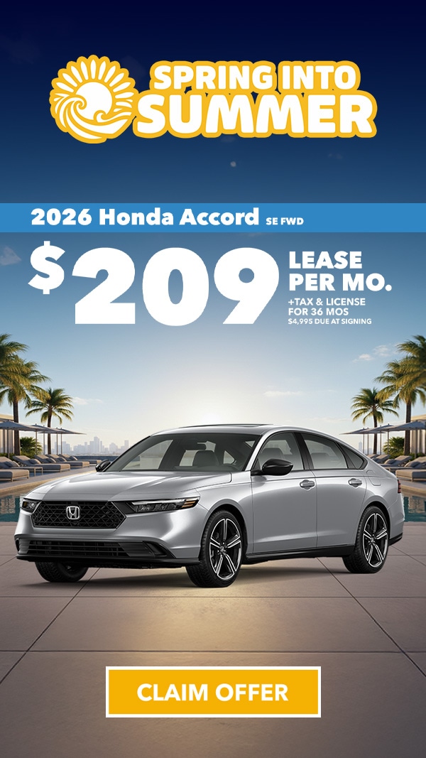 Buy a Honda Civic, Honda Accord, Honda CR-V, Honda HR-V or Honda