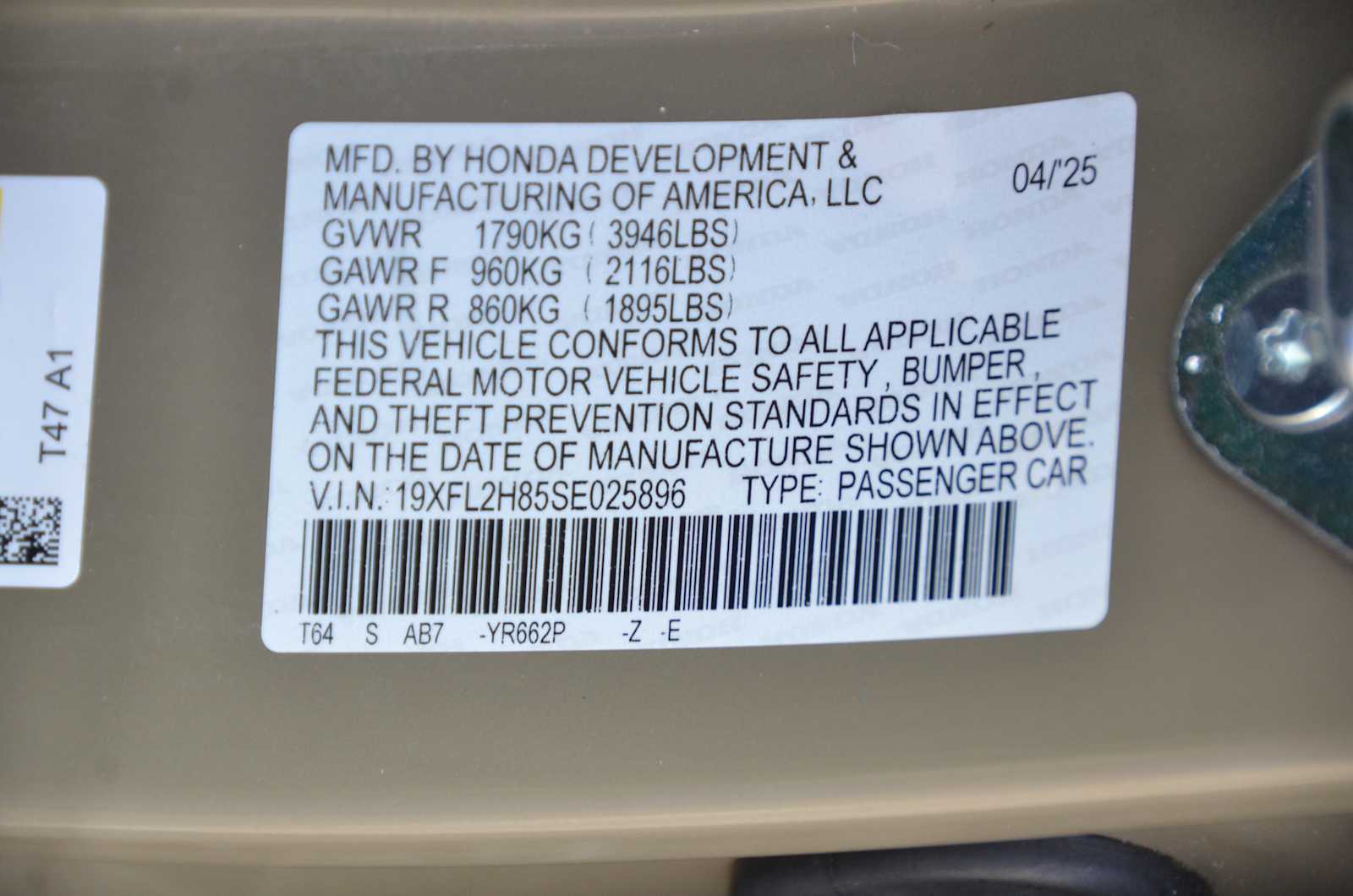 2025 Honda Civic Hatchback Sport - Photo 27