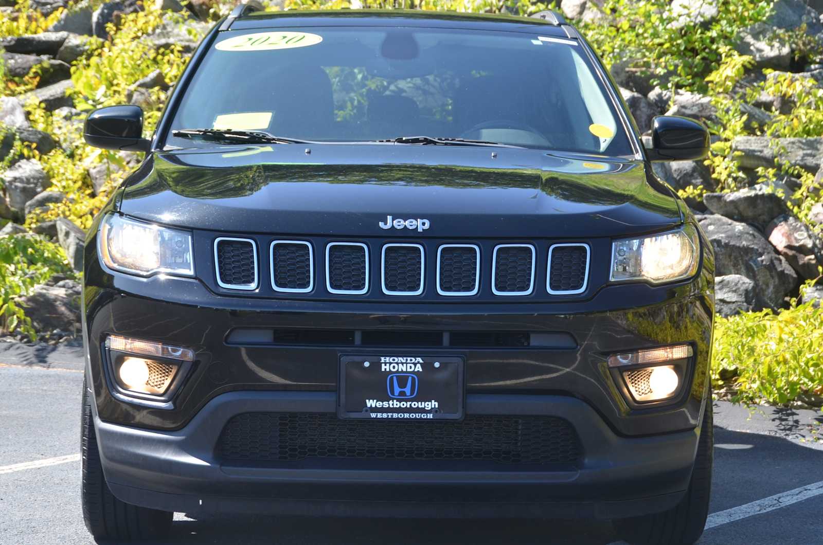Used 2020 Jeep Compass Latitude with VIN 3C4NJDBB3LT157246 for sale in Westborough, MA