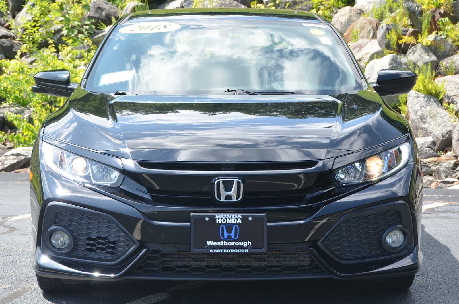 Used 2018 Honda Civic Hatchback EX with VIN SHHFK7H50JU418489 for sale in Westborough, MA
